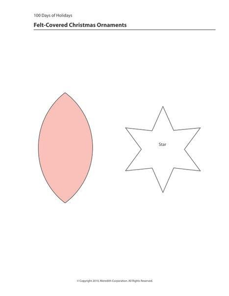 Ёлочная игрушка из фетра