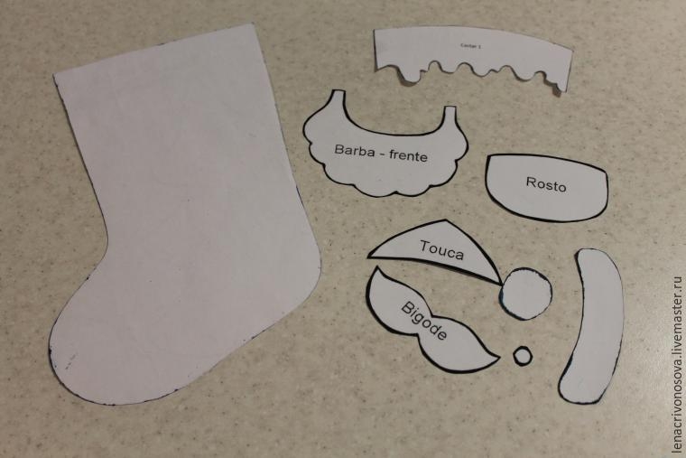 Мастер-класс: новогодний сапожок с Дедом Морозом