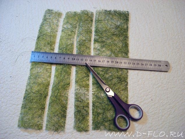 Елочка из сизаля. Мастер-класс