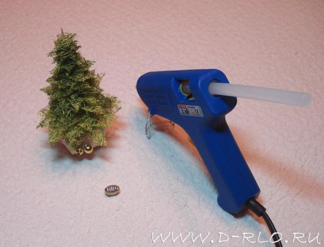 Елочка из сизаля. Мастер-класс