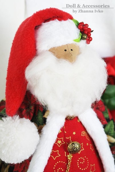 Санта Клаус в стиле тильда