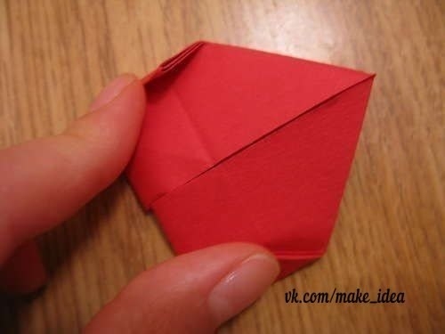 Сердечко-оригами.