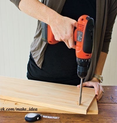 Подвесная полочка своими руками