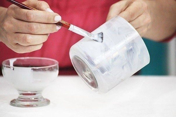 Вазоны из пластиковой бутылки и ткани