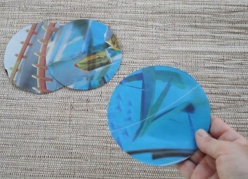 Веночек из журнальных страниц