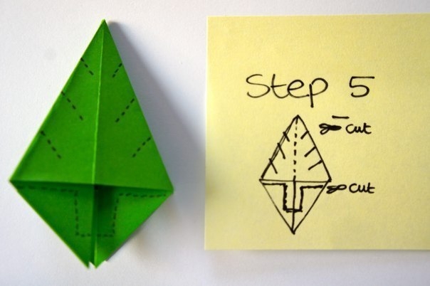 Ёлочка из бумаги. Мастер-класс. Готовимся к Новому году.