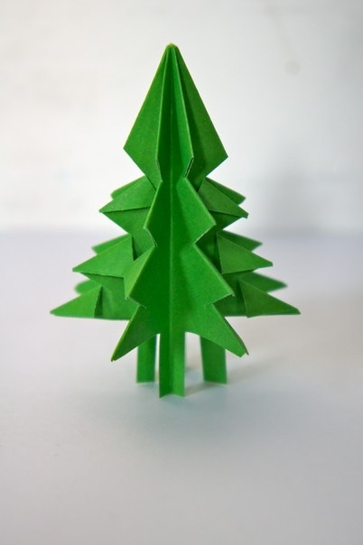 Ёлочка из бумаги. Мастер-класс. Готовимся к Новому году.
