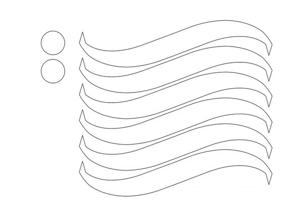 Бумажный ёлочный шар своими руками