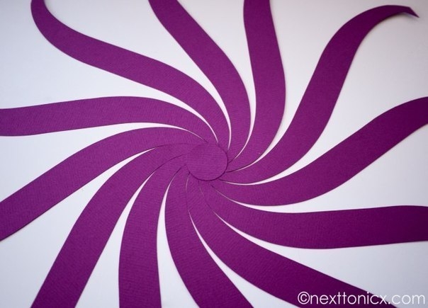 Бумажный ёлочный шар своими руками