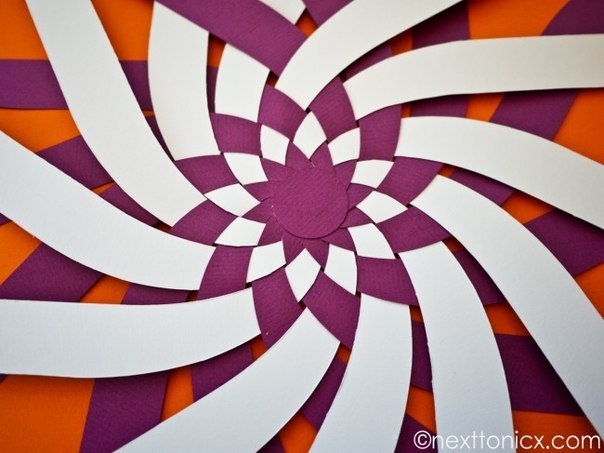 Бумажный ёлочный шар своими руками