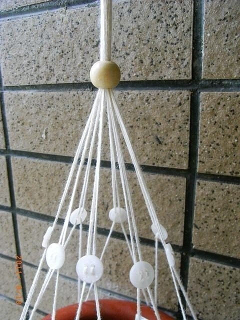 Простое кашпо своими руками