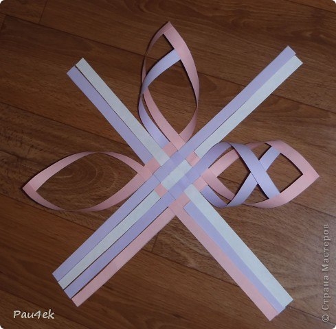 Объёмная снежинка. Мастер-класс.