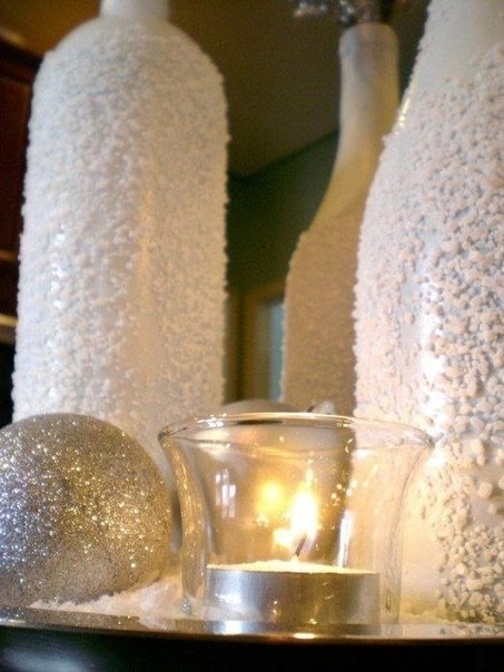 Как изготовить соленые бутылки