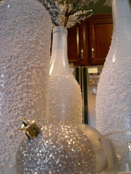 Как изготовить соленые бутылки