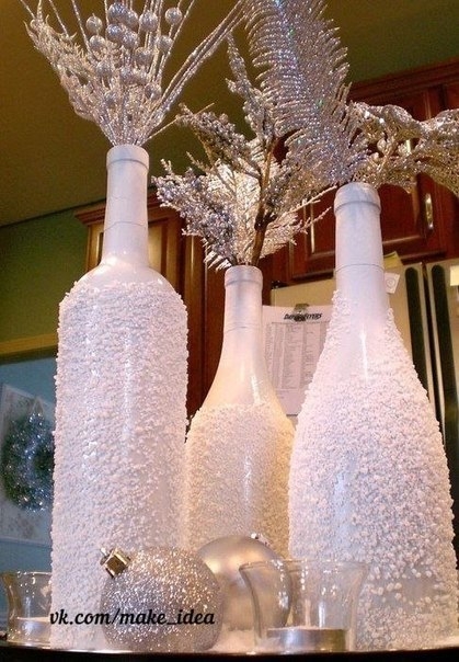 Как изготовить соленые бутылки