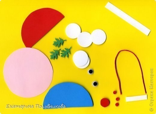 Новогодняя аппликация