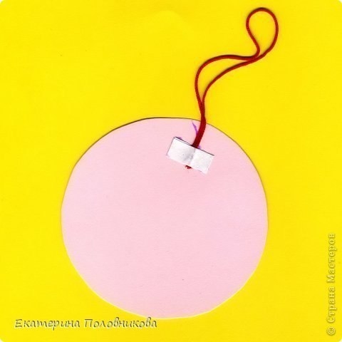 Новогодняя аппликация