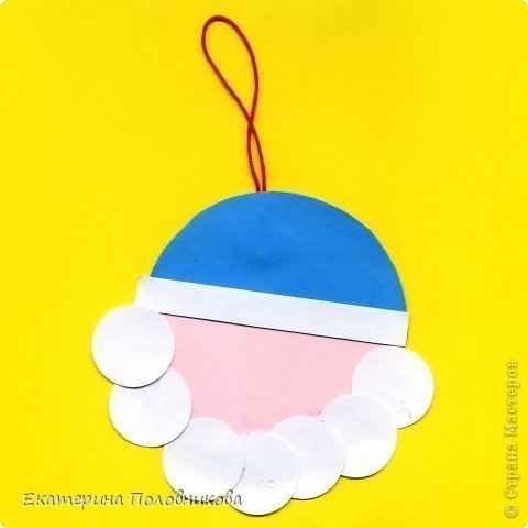 Новогодняя аппликация