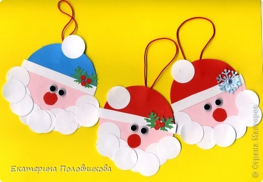 Новогодняя аппликация