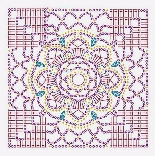 Схемы мотивов в Ваши копилочки