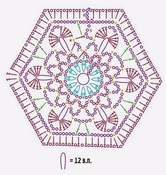 Схемы мотивов в Ваши копилочки