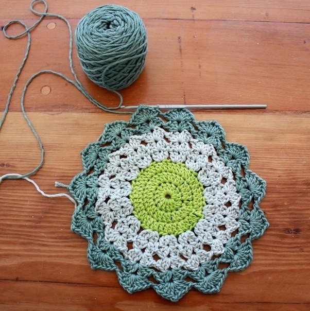 Прихватка Ромашка