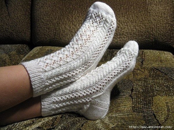Важные правила вязания носков