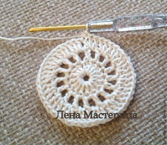 Мастер-класс: Квадратный мотив Кружевной