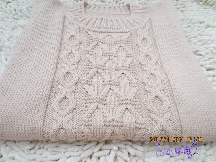 Узор спицами