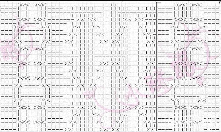 Узор спицами