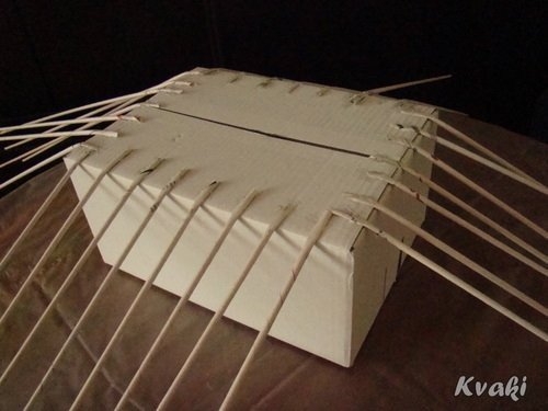 Корзина из газетных трубочек Корзина из газетных трубочек