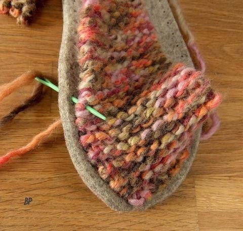 Теплые тапочки