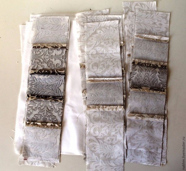 Шьем детский плед или сидушку для стульев. Техника «пуфики».