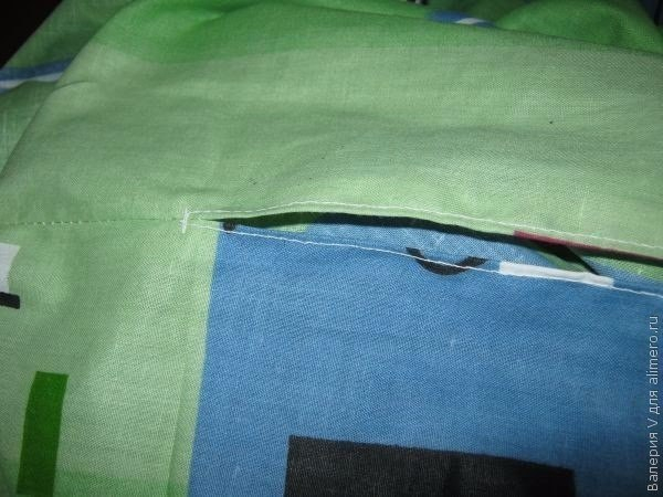 Шьем постельное белье.