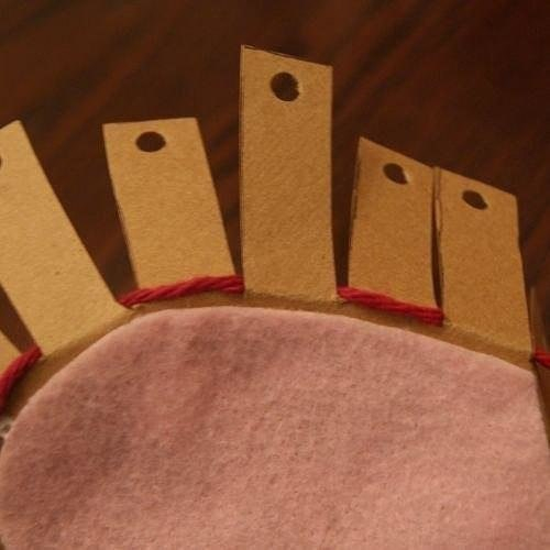 Корзинка-сердечко