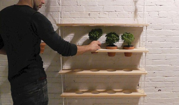 Подвесная полка для цветов Подвесная полка для цветов