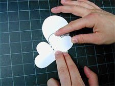 Объемная Валентинка. Мастер-класс.