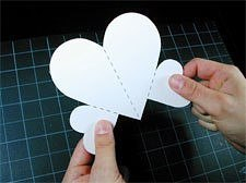 Объемная Валентинка. Мастер-класс.