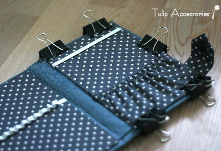 Делаем карманный органайзер для хранения художественных принадлежностей