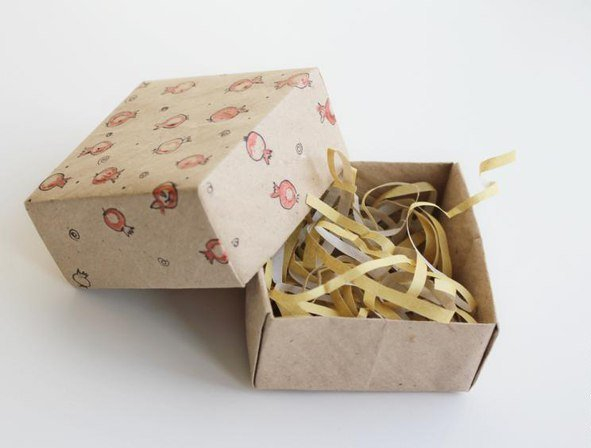Как сделать коробочку-оригами за 5 минут
