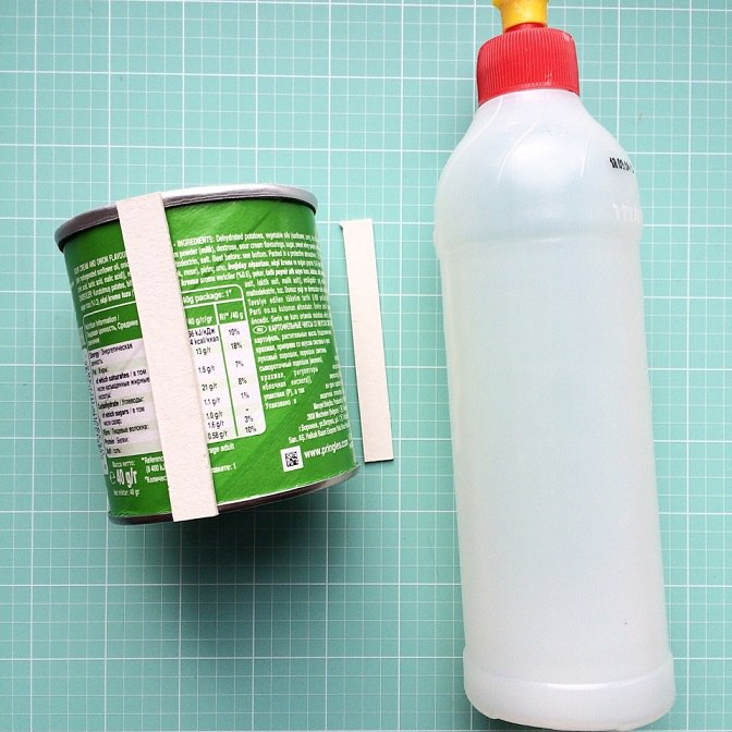 Милая шкатулочка из-под банки от чипсов