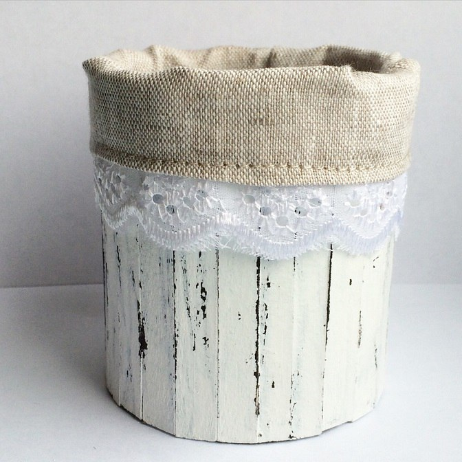 Милая шкатулочка из-под банки от чипсов