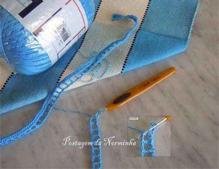 Кайма с цветами: небольшой мастер-класс в картинках Кайма с цветами: небольшой мастер-класс в картинках