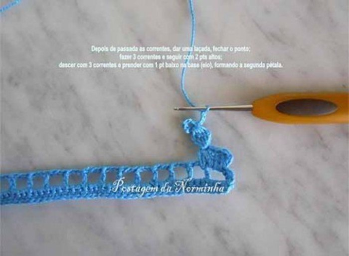 Кайма с цветами: небольшой мастер-класс в картинках Кайма с цветами: небольшой мастер-класс в картинках