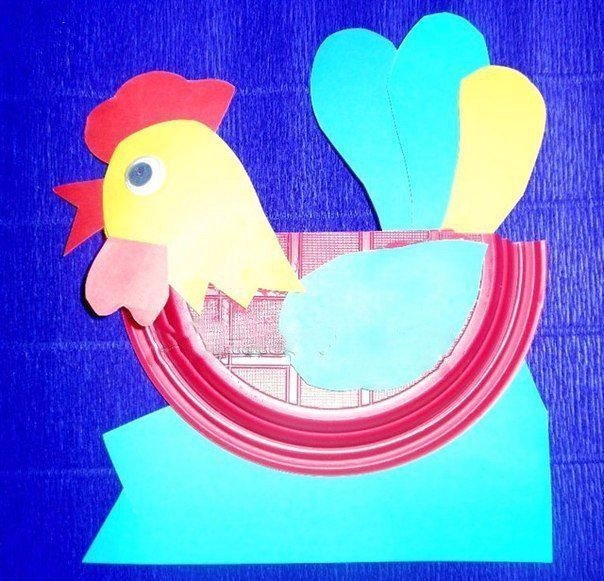 Поделки с детьми из одноразовой тарелки