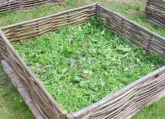 Вариант приподнятой грядки