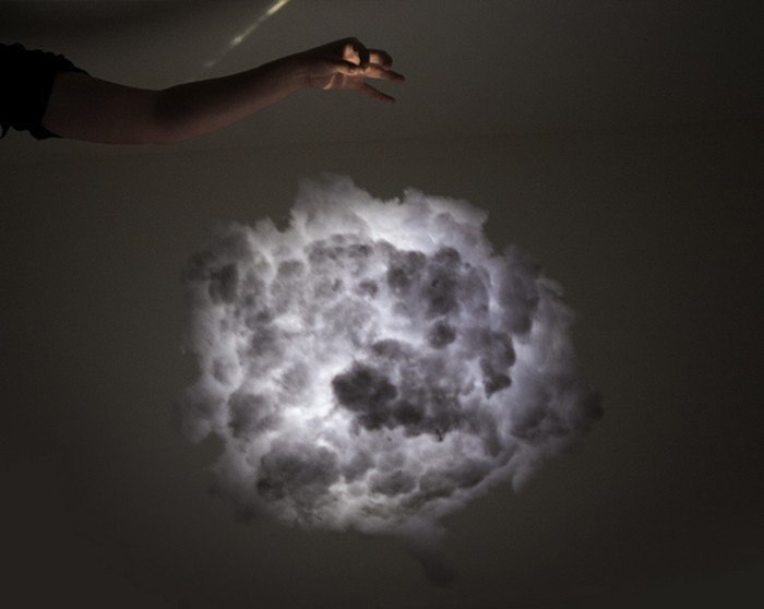 Облако-светильник своими руками