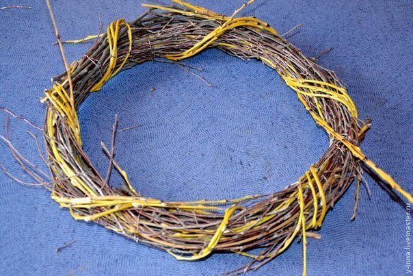 Веночек для пасхального декора