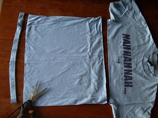 Как сделать пряжу из трикотажных футболок