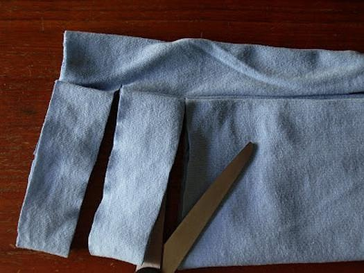 Как сделать пряжу из трикотажных футболок